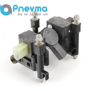 Блок клапанов пневмоподвески BMW X5 E53 (пневма 2 оси)